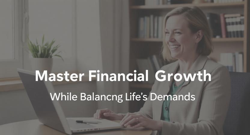 How to Master Financial Growth While Balancing Life's Demands