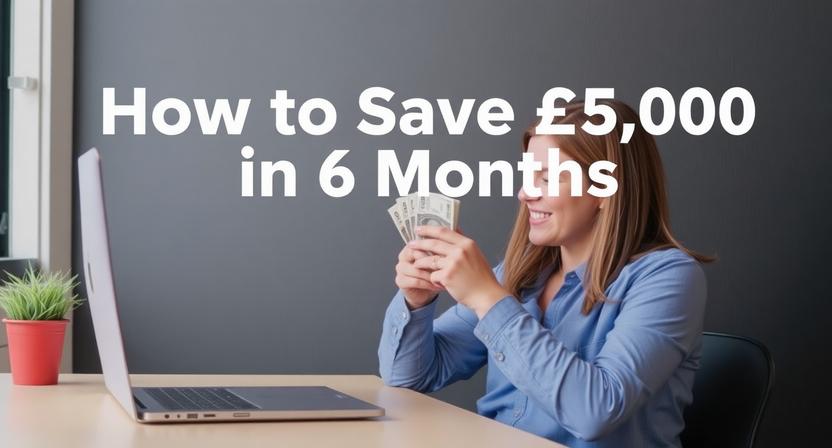 How to Save £5,000 in 6 Months (Even on a Low Income) The Complete Step-by-Step Guide