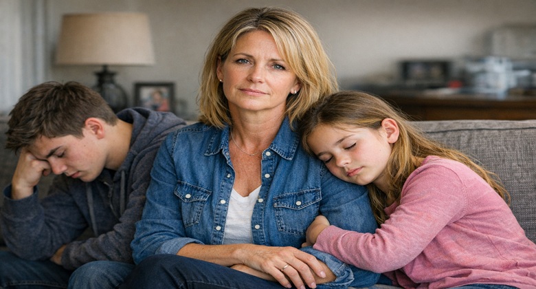 I’m 51, divorced, and living on $800 a month. How do I teach my kids a better financial future?