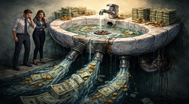 The "Silent Wealth Killer": Why Your $100,000 Income Feels Like Poverty (And The 3 Hidden Leaks Draining Your Future)