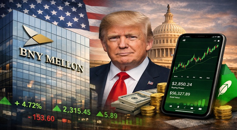 BNY & Robinhood Win Contract to Run Trump Accounts