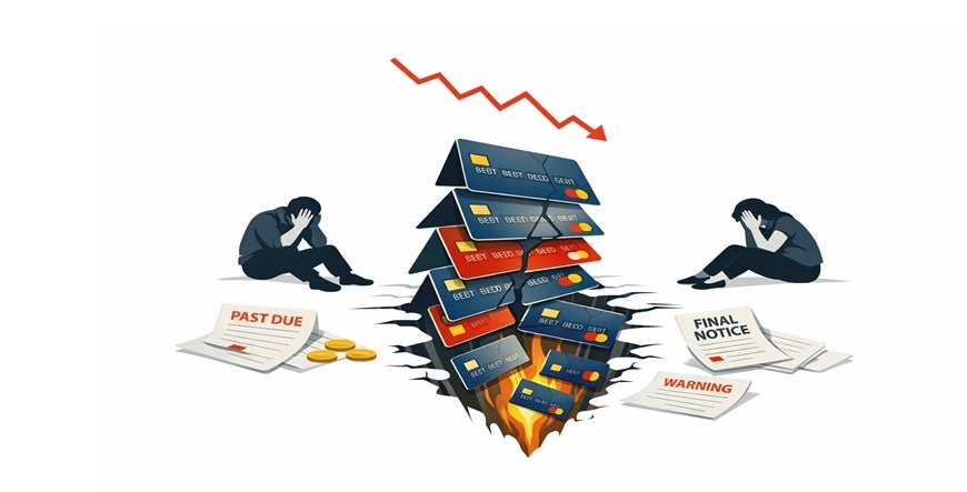 $1.25 Trillion Credit Card Crisis: Who's Falling Behind?
